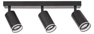 Spot PIPE 3xGU10/10W/230V negru