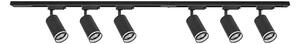 Spot pe șină PIPE 6xGU10/10W/230V, negru