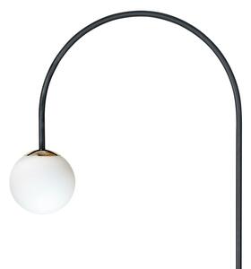 Zuma Line 1224 - Lampă de podea BOW 1xE14/10W/230V, neagră