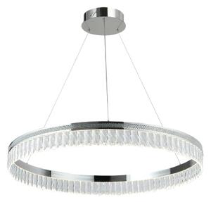 Candelabru cu cristale LED reglabil pe cablu THALIA LED/55W/230V 3000-6000K + telecomandă