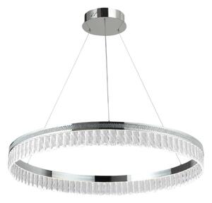 Candelabru cu cristale LED reglabil pe cablu THALIA LED/55W/230V 3000-6000K + telecomandă
