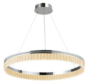 Candelabru cu cristale LED reglabil pe cablu THALIA LED/55W/230V 3000-6000K + telecomandă