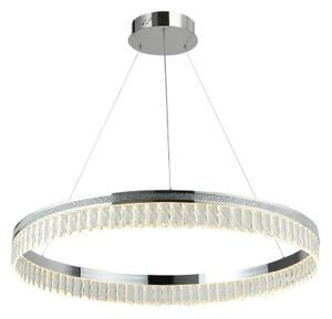 Candelabru cu cristale LED reglabil pe cablu THALIA LED/55W/230V 3000-6000K + telecomandă