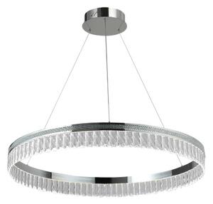 Candelabru cu cristale LED reglabil pe cablu THALIA LED/55W/230V 3000-6000K + telecomandă