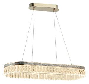 Candelabru LED din cristal dimabil suspendat pe cablu THALIA LED/50W/230V 3000-6000K + telecomandă