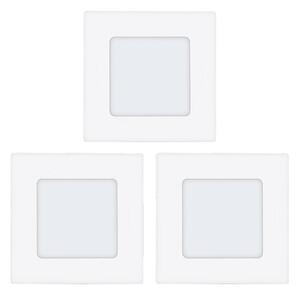 Eglo 78196 - Set 3x spoturi LED încastrate 3xLED/2,7W/230V