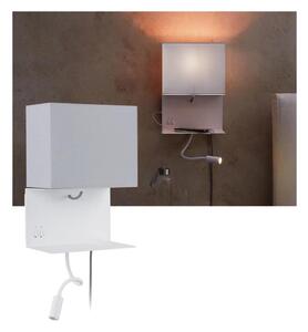 Paulmann 78913 - Aplica de perete MERANI 230V, LED/2,5W + 1xE27/40W cu port USB
