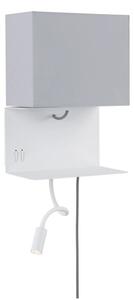Paulmann 78913 - Aplica de perete MERANI 230V, LED/2,5W + 1xE27/40W cu port USB