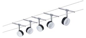 Paulmann 94457 - Set 5x LED de 4W, sistem complet pe cablu CLEAR 230V