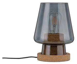 Lampă de masă Paulmann IBEN 79736 - 1xE27/20W, 230V, fumurie