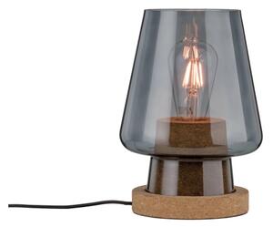 Lampă de masă Paulmann IBEN 79736 - 1xE27/20W, 230V, fumurie