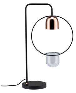 Paulmann 79746 - Lampă de masă FANJA, 1xGU10/20W, 230V, finisaj fumuriu