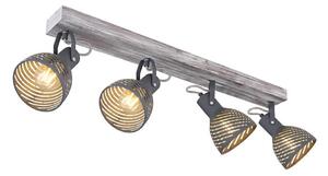 Spot MORI 4xE27/40W/230V Globo 54661-4