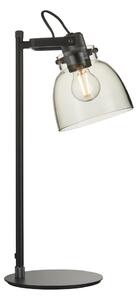 Endon 107012 - Lampă de masă URBAN 1xE27/10W/230V negru/fumuriu