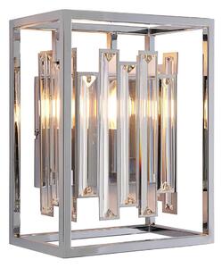 Aplica de perete ACADIA Endon 81932, 1xE14/40W/230V, crom lucios