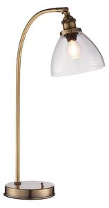 Endon 77859 - Lampă de masă HANSEN 1xE14/40W/230V, alamă