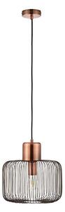 Endon 68986 - Pendul NICOLA pe cablu, 1xE27/40W/230V, cupru