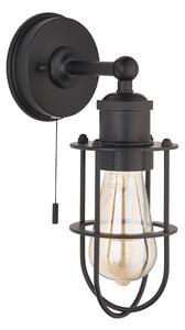 Endon 99948 - Aplica de perete pentru baie CREW, 1xE27/6W/230V, IP44, negru