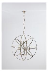 Searchlight 2478-8AB - Candelabru suspendat ORBIT cu lanț, 8xE14/60W/230V, alamă