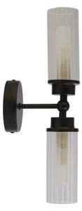 Searchlight 29982BK - Aplică de perete IMPERIAL 2xG9/33W/230V neagră