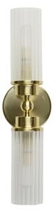 Searchlight 29982SB - Aplică de perete IMPERIAL 2xG9/33W/230V alamă