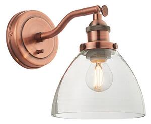 Endon 76334 - Aplica de perete cu spot HANSEN, 1xE14/40W/230V, finisaj cupru