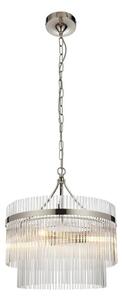 Endon 104113 - Lustră suspendată pe lanț MARIETTA, 3xE14/7W/230V, crom lucios