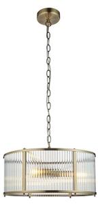 Endon 106282 - Lustră cu lanț RIDGETON 3xE14/6W/230V alamă