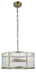 Endon 106282 - Lustră cu lanț RIDGETON 3xE14/6W/230V alamă