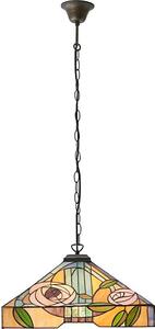 Endon 64384 - Lustră cu lanț Tiffany WILLOW 3xE27/60W/230V