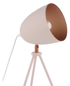 Eglo 49727 - Lampă de masă CHESTER, 1xE27/60W/230V, alb/cupru