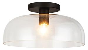 Alora Mood ALM-SYLVIA-SF-BK-CL - Plafonieră SYLVIA 1xE27/60W/230V, neagră