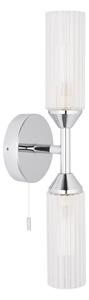 Endon NATORI 97172 - Aplica de perete pentru baie 2xG9/3W/230V IP44 crom lucios