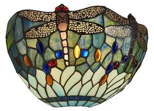 Endon 64102 - Aplică de perete Tiffany DRAGONFLY 1xE14/40W/230V