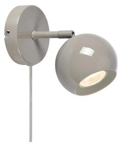 Markslöjd 108983 - Aplică de perete POP cu spot 1xGU10/7W/230V, gri