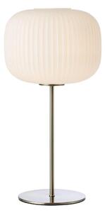 Markslöjd 109007 - Lampă de masă SOBER 1xE27/40W/230V alb/crom mat