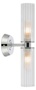 Markslöjd 109027 - Aplică de perete pentru baie RIMINI, 2xG9/20W/230V, IP44, crom lucios
