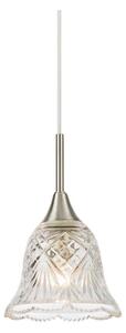 Markslöjd 109012 - Lustră suspendată pe cablu LUNA 1xE14/40W/230V crom mat