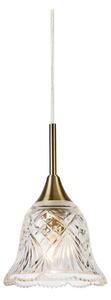 Markslöjd LUNA 109011 - Lampă suspendată pe cablu, 1xE14/40W/230V, alamă
