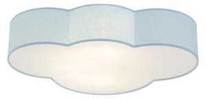 Brilagi - Plafonieră pentru copii NIMBUS 4xE27/15W/230V 46x63 cm, albastră