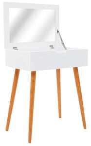 Masă de toaletă cu oglindă, MDF, 60 x 40 x 75 cm