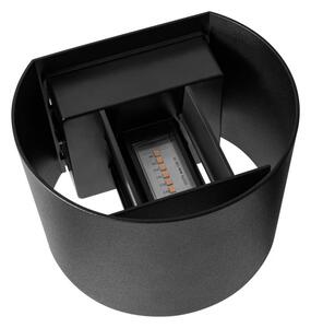 Nordlux - Aplica LED de exterior MILDA, 4,9 W, 230 V, IP44, negru