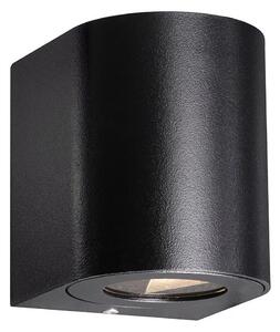 Nordlux - Aplică LED de perete pentru exterior CANTO 2xLED/6W/230V IP44 neagră