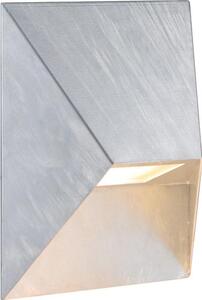 Nordlux - Aplică de exterior PONTIO 1xGU10/25W/230V IP54 argintie
