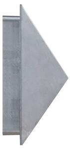 Nordlux - Aplică de exterior PONTIO 1xGU10/25W/230V IP54 argintie