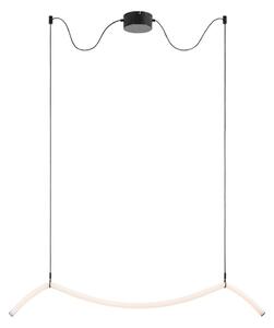 Markslöjd 108873 - Lustră LED MELT, reglabilă pe cablu, 13W, 230V, neagră