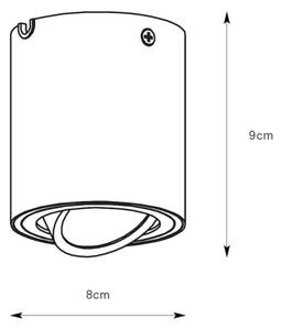 Markslöjd 109020 - Spot LED reglabil DIRETTO LED/5W/230V, alb