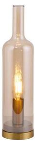 JUST LIGHT. 14006-27 - Lampă de masă BOTTLE 1xE14/25W/230V bej/fumuriu
