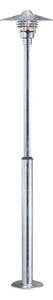 Nordlux - Lampă de exterior VEJERS 1xE27/60W/230V IP54 argintie 130 cm