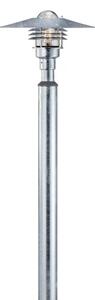 Nordlux - Lampă de exterior VEJERS 1xE27/60W/230V IP54 argintie 130 cm